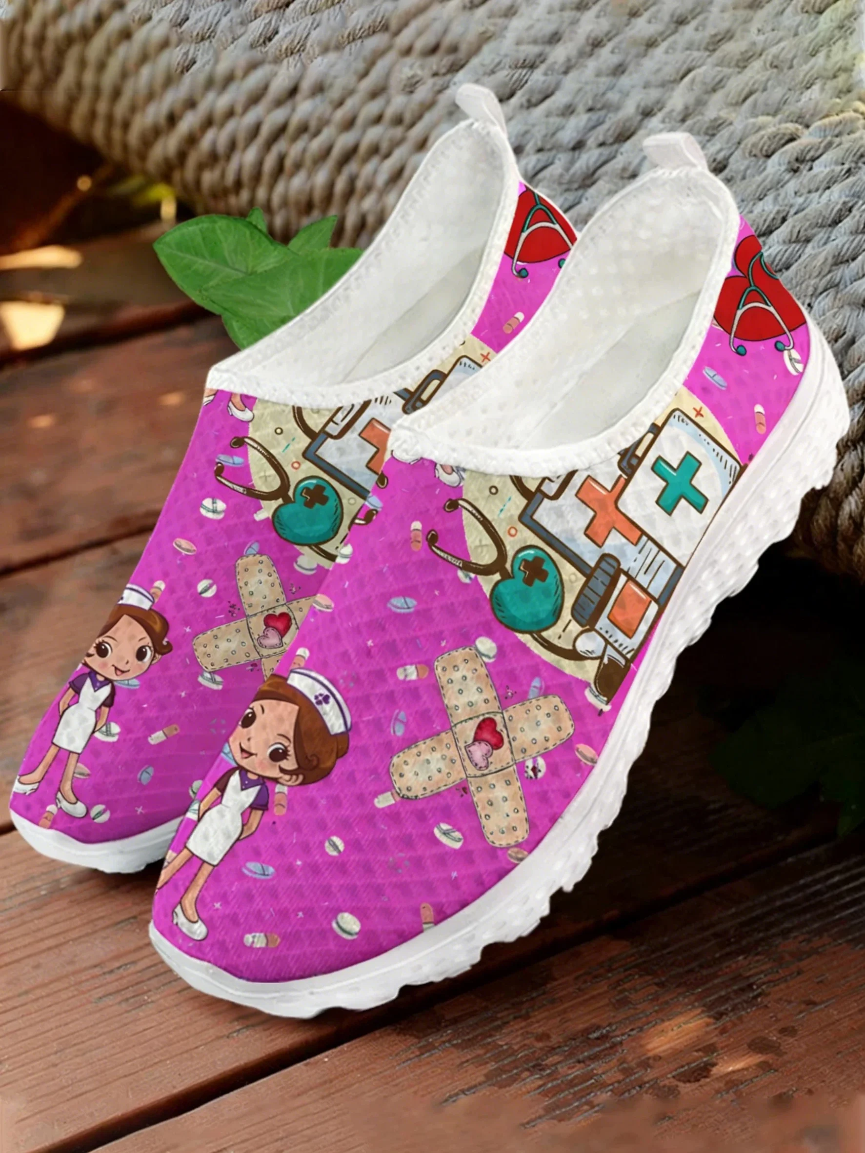 Urocze tenisówki z nadrukiem m – Women Shoes Tennis recenzja i cena