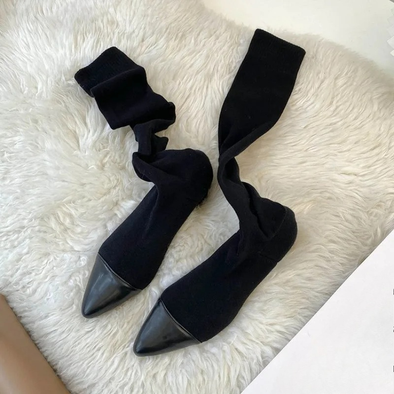 Wysokie skarpety do kolan, but – Sock Boot Women recenzja i cena